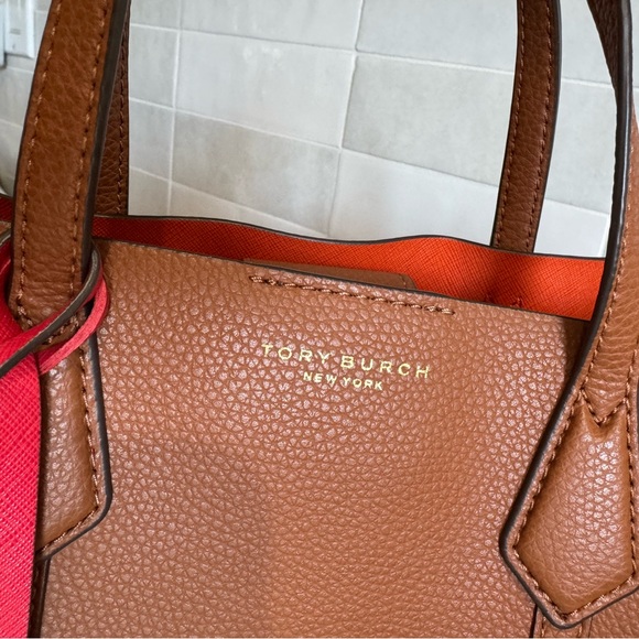 Tory Burch Small Perry Triple Compartment Tote with Crossbody Strap - Picture 4 of 6